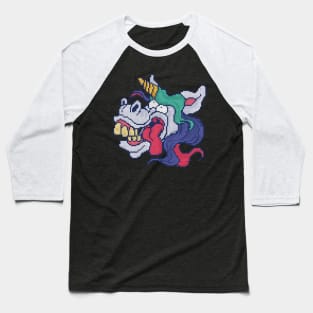 Crazy Pixel Unicorn - low-bit graphics - gift Baseball T-Shirt